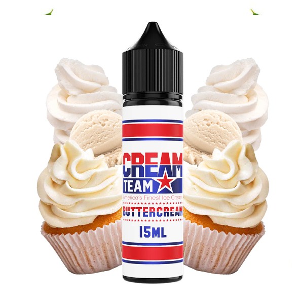 Kings Crest Cream Team Buttercream Flavour Shot 60ml