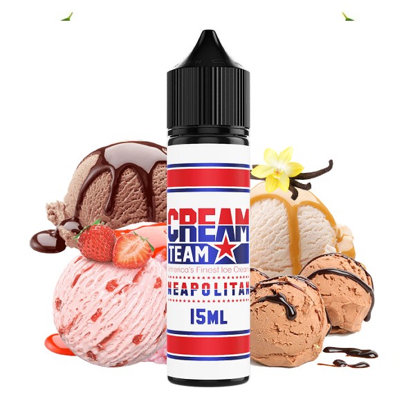 Kings Crest Cream Team Neapolitan Flavour Shot 60ml
