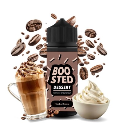 Boosted Deserts Mocha Cream Flavour Shot 120ml