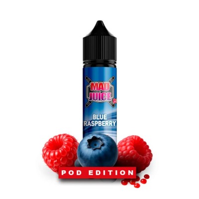 Mad Juice Pod Edition Blue Raspberry Flavour Shot 60ml