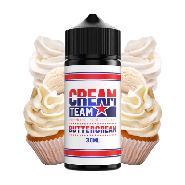Kings Crest Cream Team Buttercream Flavour Shot 120ml