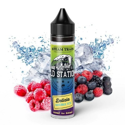 Steam Train Old Stations Delizia Double Ice Flavour Shot 60ml