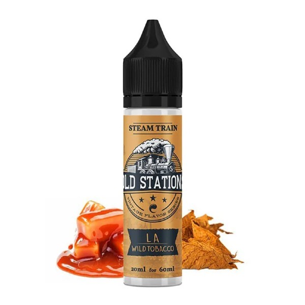 Steam Train Old Stations LA Wild Tobacco Flavour Shot 60ml