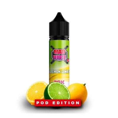 Mad Juice Pod Edition Lemon Lime Flavour Shot 60ml