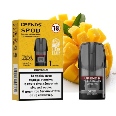 Steamtrain UPENDS SPOD Triple Mango Pod 2ml 20mg/ml