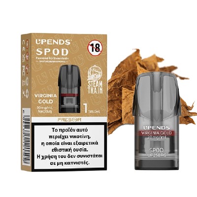 Steamtrain UPENDS SPOD Virginia Gold Pod 2ml 20mg/ml