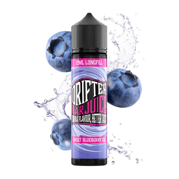 Drifter Bar Juice Sweet Blueberry Ice Flavour Shot 60ml