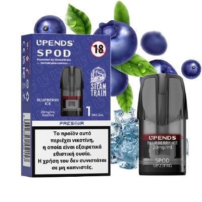 Steamtrain UPENDS SPOD Blueberry Ice Pod 2ml 20mg/ml