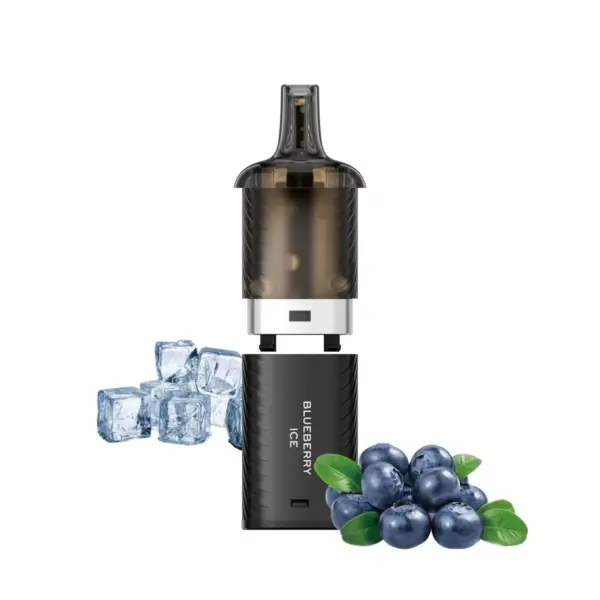 Vozol Vista Plug 20mg 2ml Prefilled Pod + 10ml eliquid Blueberry Ice
