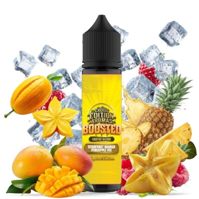 Blackout Boosted Exotic Edition  Starfruit Mango Pineapple Ice Flavour Shot 60ml