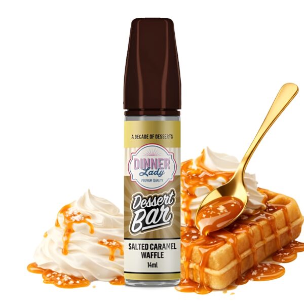 Dinner Lady Dessert Bar Salted Caramel Waffle Flavourshot 60ml