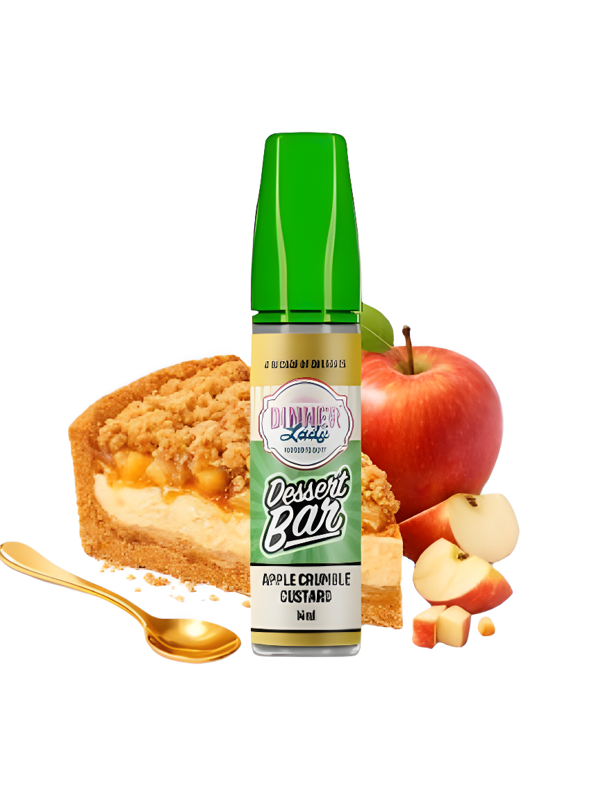 Dinner Lady Dessert Bar Apple Crumble Custard Flavourshot 60ml